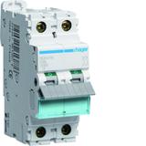 MCB Wyłącznik nadprądowy 10kA/15kA 2P C 16A NCN216 HAGER