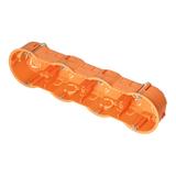 Puszka podtynkowa 60 mm płytka czterokrotna do G/K OR-JB-13813/4 ORNO