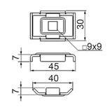 UKDSPC; Uchwyt sufitowy