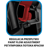 Pistolet natryskowy HVLP Energy+ 18V, Li-Ion, bez akumulatora
