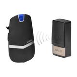 Dzwonek bezprzewodowy LAXAN AC sieciowy przycisk bezbateryjny 20 dźwięków 150m DB-4/B ORNO