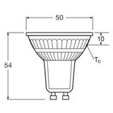 Lampa LED VALUE non-dim PAR16 80 36° 6,9W 865 GU10