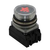 Wsk.uziem. NEF30WU 24V-230V czerwony