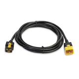 Kabel zasilający 16A o długości 3m z blokadą z C19 na C20