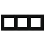ARIA Ramka potrójna - kolor czarne szkło