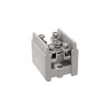 LZ1*35/16wyk.11 ,  Odgałęźnik instalacyjny 1-segmentowy (zacisk: 1x35mm2 - 4x16mm2), szary