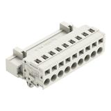 Wtyk MCS-MIDI Classic 9-biegunowy jasnoszary raster 5mm /50szt./ 721-609/018-000 WAGO