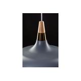 OPRAWA SUFITOWA SKANDI 1, 7368, AC220-240V, 50/60Hz, 1*E27, IP20, ŚREDNICA 35 cm, POJEDYNCZA, SZARA