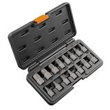 Wykrętaki do zerwanych śrub, zestaw 15 szt.