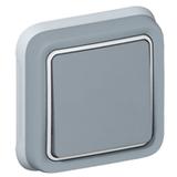 Plexo55 Łącznik Schodowy Szary 10Ax-250V Komplet Podtynkowy 069811 LEGRAND