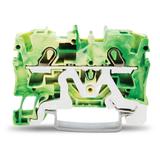 TOPJOBS złączka 2-przewodowa 4 mm2 żółto-zielona