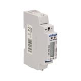 1-fazowy wskaźnik zużycia energii elektrycznej 80A port RS-485 1 moduł DIN TH-35mm OR-WE-504 ORNO