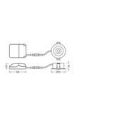 Oprawa SP AIR ADJ P 4W 930 DIM IP23 WT