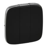 VALENA ALLURE - KLAWISZE CZARNE ŁĄCZNIKA POTRÓJNEGO, Legrand