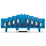 złączka krosowa 4-piętrowa niebieska bez zatrzasków