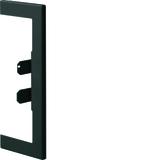 tehalit.BRN65/ BR65 Maskownica na przebicie w ścianie 65x170, czarny BR65170W9011 HAGER