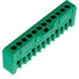 Listwa zaciskowa (1,5-10/16)mm2, 12 otworów, zielona ESC-QBLOK1202 003903207 ETI