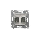 Simon 54 Gniazdo HDMI podwójne biały DGHDMI2.01/11 KONTAKT