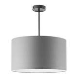 Rollo 1P E27, lampa wisząca, max. 60W, szara, krótka AD-LD-6340GE27T ORNO