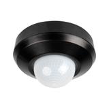 SENTO-O-WT-B Czujnik ruchu 3xPIR SENTO-O-WT-B IP44/20 kąt detekcji H360 zasięg max 20m kolor czarny 37367 KANLUX