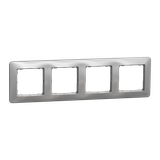 Sedna Design, ramka 4-krotna, srebrne aluminium