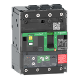 Wyłącznik, ComPacT NSXm, Mic4.1B, 100A, 3P, 25kA, Vigi, EverLink