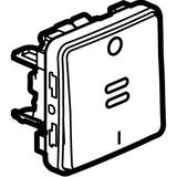 Plexo55 Łącznik Dwubiegunowy Podświetlany Szary 10Ax-250V 069531 LEGRAND