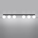 Sollux Plafon YOLI 6 czarny SL.1155