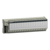 Modicon ABE7, podbaza do przekaźników wtykowych, 16 kanałów, bezpieczniki, przekaźnik 12.5 mm