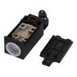 ŁĄCZNIK KRAŃCOWY (TWORZYWO) POPYCHACZ Z ROLKĄ