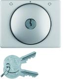 K.5 Płytka czołowa z kluczykiem do łącznika żaluzjowego obrotowego, aluminium