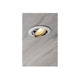 SUFITOWA OPRAWA PUNKTOWA Z REGULACJĄ KĄTA (OCZKO) PORTO-K, ODLEW, IP20, CHROM