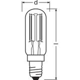LAMPA LED SPECIAL T26 40 CL 4W/827 230V Filament szkło przezroczyste E14