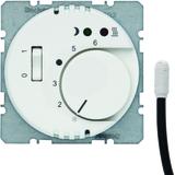 BERKER Twinpoint Regulator temperatury podłogowej biały 203419 HAGER