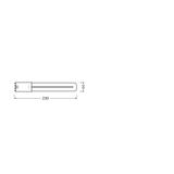 DULUX L LED FR 18 ECG, AC mains 8W 830 2G11 TRZONKI SPECJALNE LEDVANCE