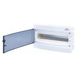 Rozdzielnica podtynkowa 1x18 drzwi transparentne ECM18PT-s 001101074 ETI