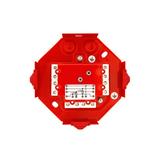 PIP-3AN B6x2x4 Puszka przeciwpożarowa, ośmiokątna, E90, z bezpiecznikiem 0,375A, 6x2x4mm2,137x124x28