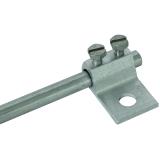 Łącznik do drutu fi 7-10 mm z otworem 10,5 mm, wariant B, Al