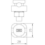 5001/DIN, ŁĄCZNIKI DIN 48837 FORM.A