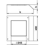 AIKF/DG9/35075, POKRYWA MONTAŻOWA OKA
