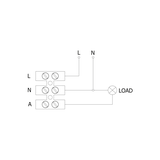 CZUJNIK MIKROFALOWY RUCHU CM-1, MAX 1200W, AC220-240V, 50/60HZ, KĄT DZIAŁANIA 180*, ZASIĘG 1-8M ± 1,