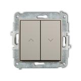 MINI Mechanizm łącznika żaluzjowego z podtrzymaniem taupe