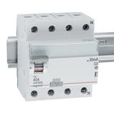 WYŁĄCZNIK RÓŻNICOWOPRĄDOWY P 304 4P 40A 30MA TYP A SERII TX3, Legrand