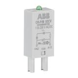 Moduł CR-P/M 92CV warystor i LED zielony, 110-230V AC/DC 1SVR405655R1100 ABB