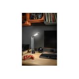 LAMPKA BIURKOWA FLOWER ,4W, 240lm, AC220-240V, 4000K, BATERIA 1800 mAh, Ra>80, CZARNO/BIAŁA