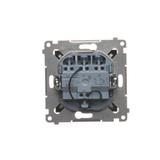 Simon 54 Łącznik potrójny z podświetleniem LED 10A 250V szybkozłączka czarny DW31L.01/49 KONTAKT
