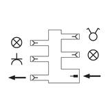 WINSTA rozgałęźnik sterowanie oświetl. świecz. czarny