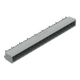 MCS-MIDI Classic wtyk 17-bieg. czarny raster 5 mm /50szt./ WAGO