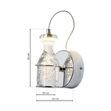 Milagro kinkiet LED Bottle 5W 350lm 4000K ML303
