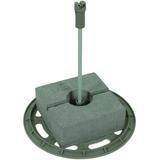 Kompletny wspornik DEHNiso-DLH z podstawą betonową i podkładką, na odstęp s=15 cm